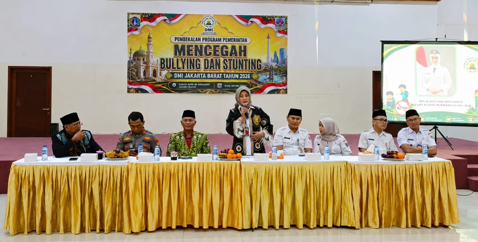 Wali kota Jakarta Barat Iin Mutmainnah : Selamatkan Generasi, Hentikan Bullying dan Stunting